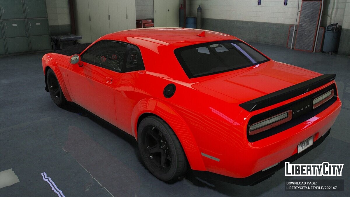 Download Dodge Challenger Srt Demon For Gta