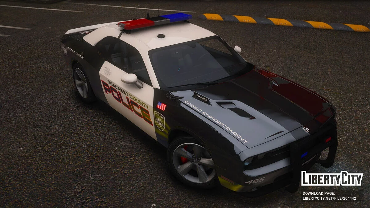 2010 Dodge Challenger SRT8 SCPD v1.0 / GTA 5