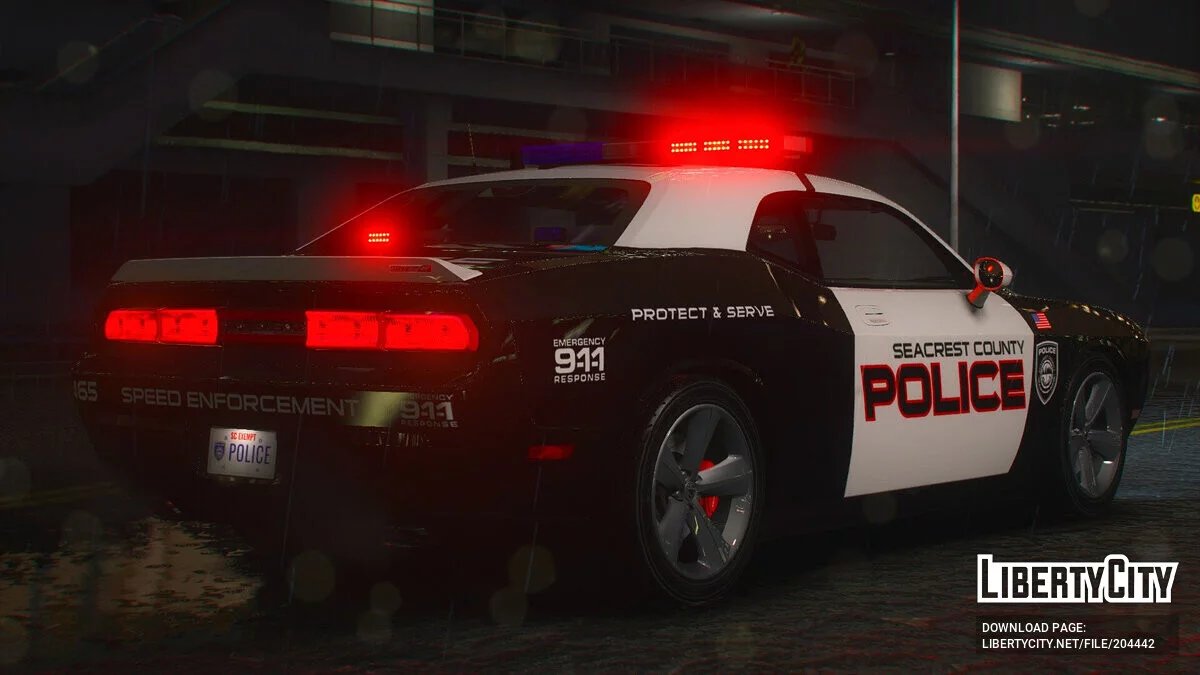 2010 Dodge Challenger SRT8 SCPD v1.0 / GTA 5