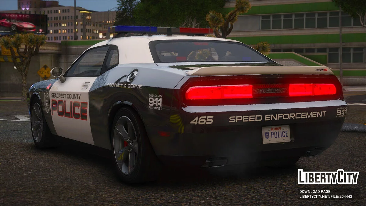 2010 Dodge Challenger SRT8 SCPD v1.0 / GTA 5