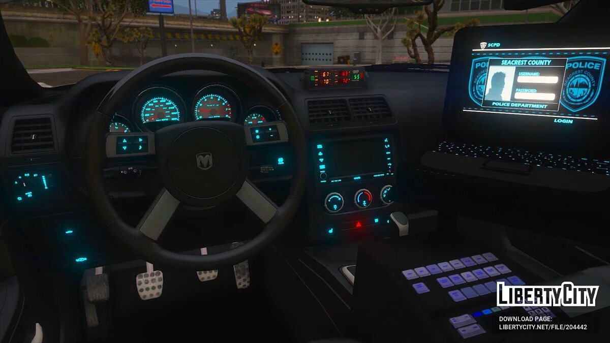 2010 Dodge Challenger SRT8 SCPD v1.0 / GTA 5