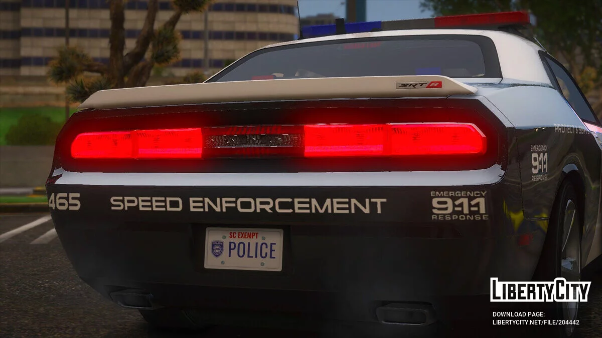 2010 Dodge Challenger SRT8 SCPD v1.0 / GTA 5