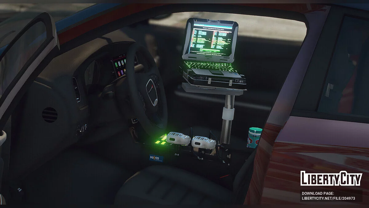 2018 Dodge Charger Fire Command v1.0 / GTA 5