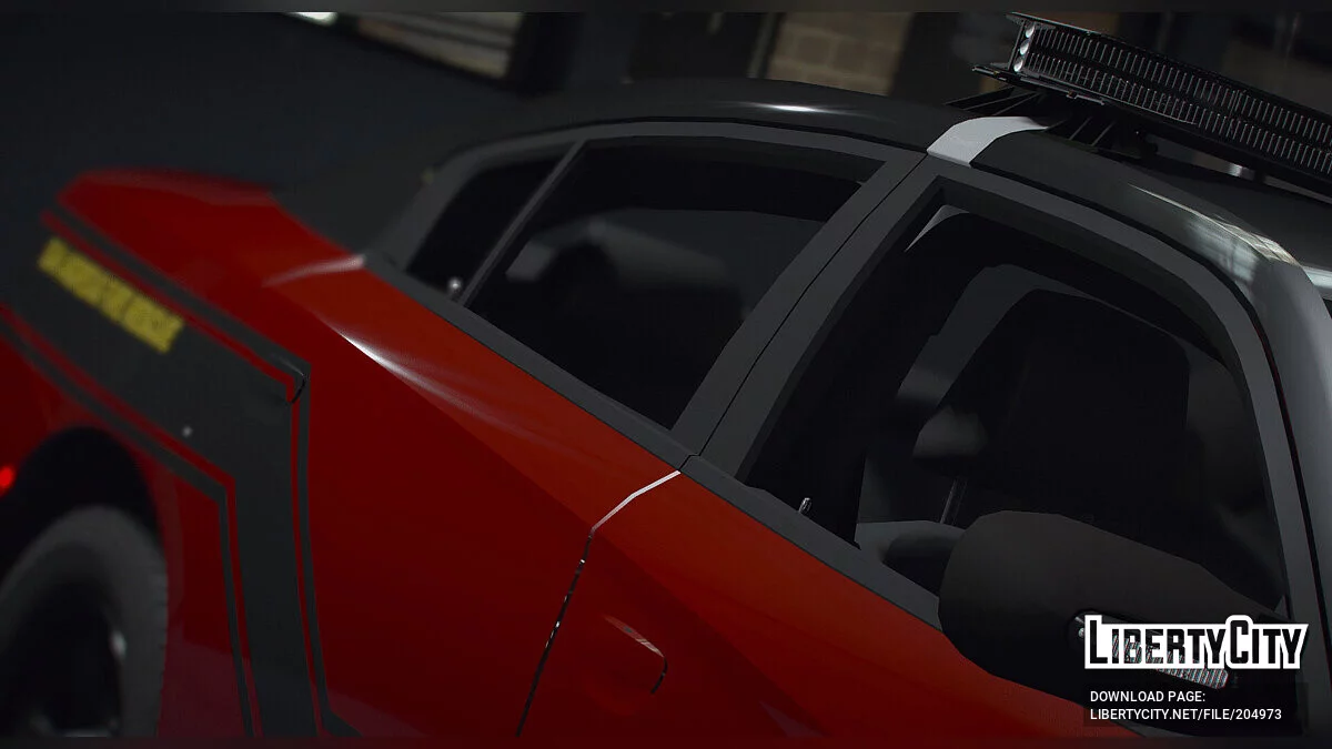 2018 Dodge Charger Fire Command v1.0 / GTA 5