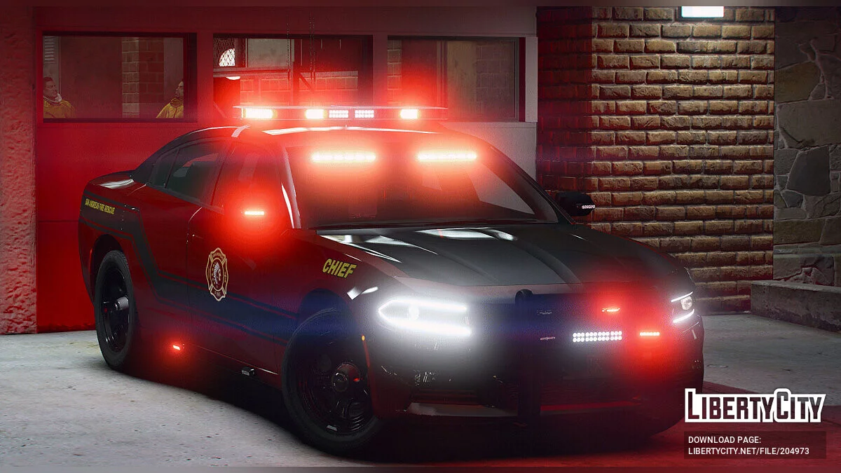 2018 Dodge Charger Fire Command v1.0 / GTA 5