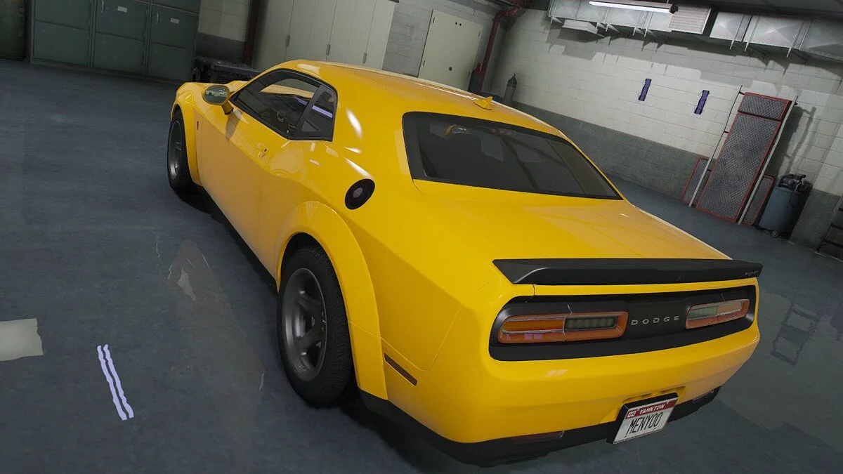 Pacote Dodge Challenger SRT Demon Twin v1.0 / GTA 5