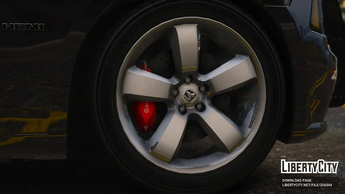 Dodge Charger SRT8 SCPD v1.0 / GTA 5