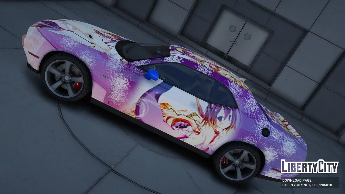Dodge Challenger Izuna - No game No life v1.0 / GTA 5