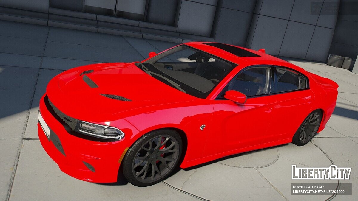 Download Dodge Charger SRT Hellcat for GTA 5