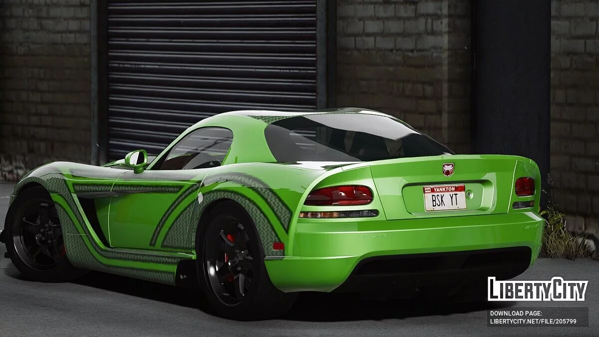 Dodge Viper NFS MW JoeVega / GTA 5