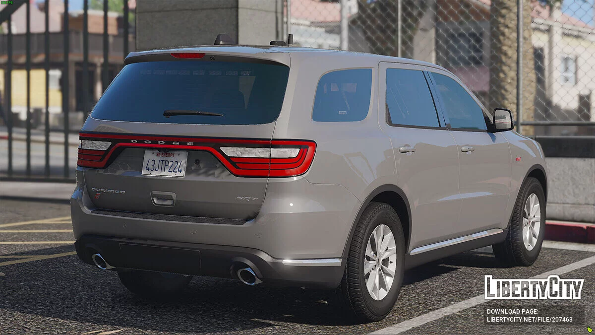 2019 Dodge Durango SRT Slicktop v1.0.0 / GTA 5