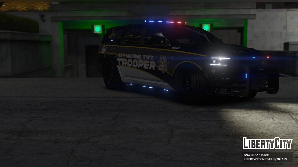 2023道奇Durango SRT Hellcat州警 / GTA 5