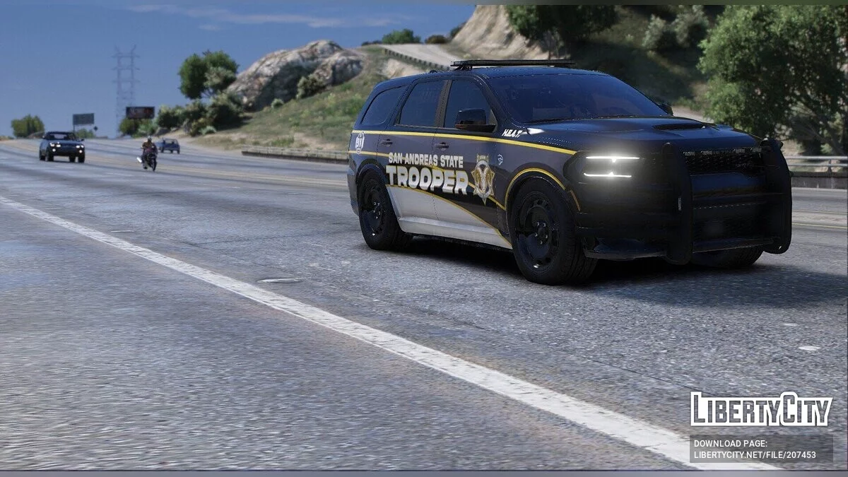 2023道奇Durango SRT Hellcat州警 / GTA 5