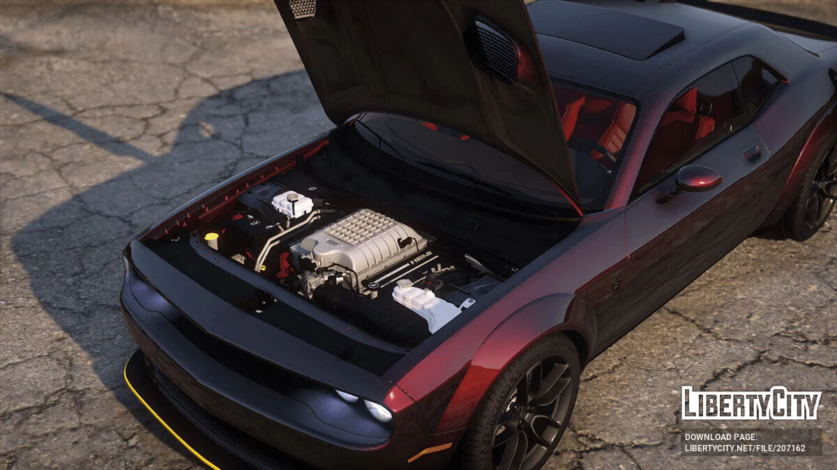 Dodge Challenger Hellcat Widebody 2021 / GTA 5