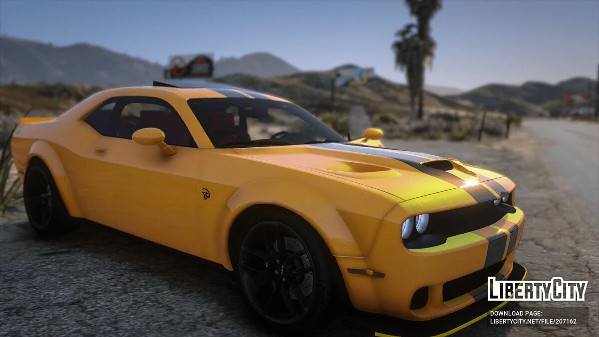Dodge Challenger Hellcat Widebody 2021 / GTA 5