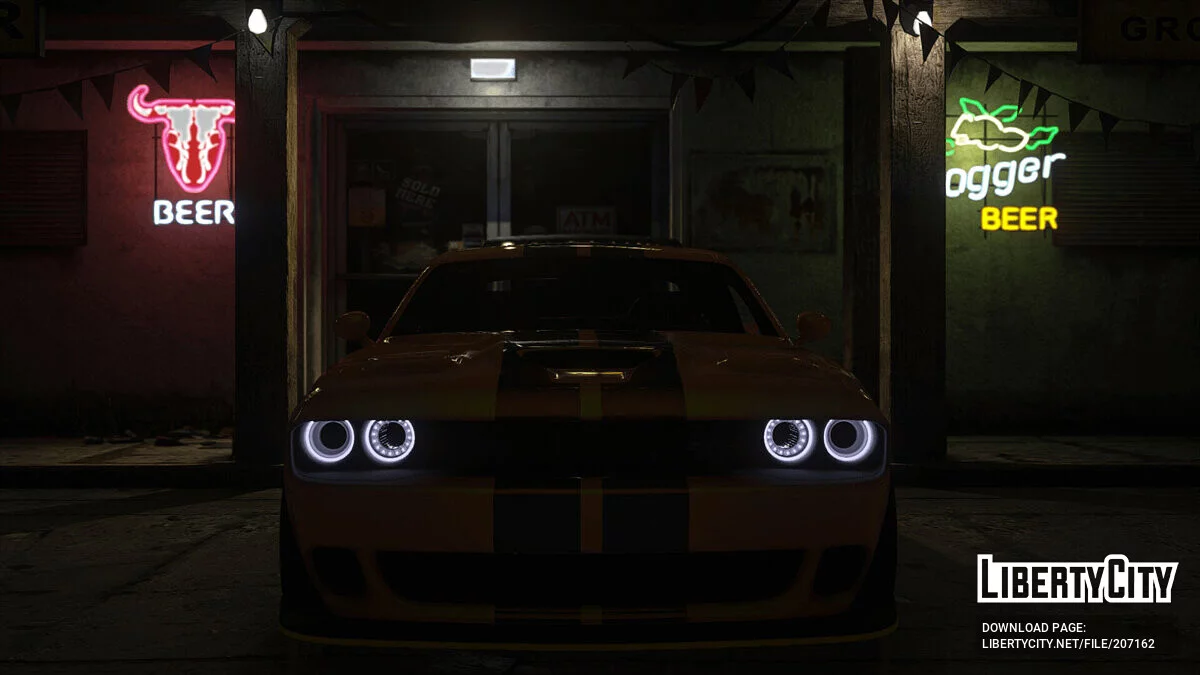 Dodge Challenger Hellcat Widebody 2021 / GTA 5