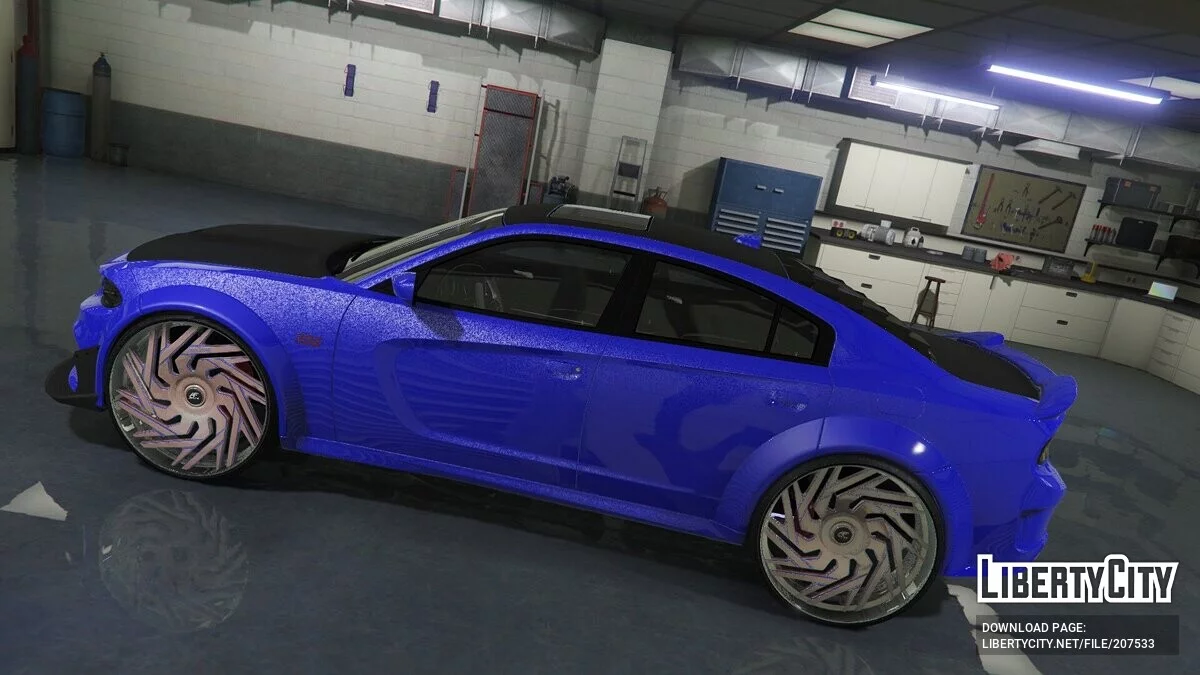Dodge Charger 392 no Custom Widebody da AF / GTA 5