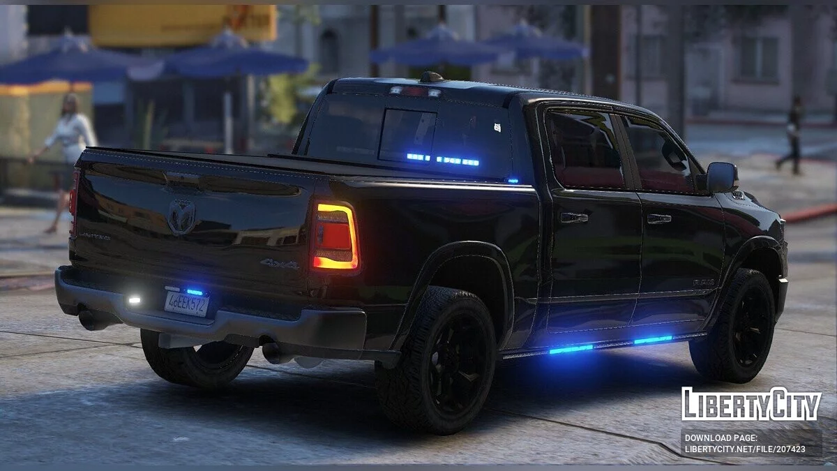 Dodge RAM 隐蔽 Blackout / GTA 5