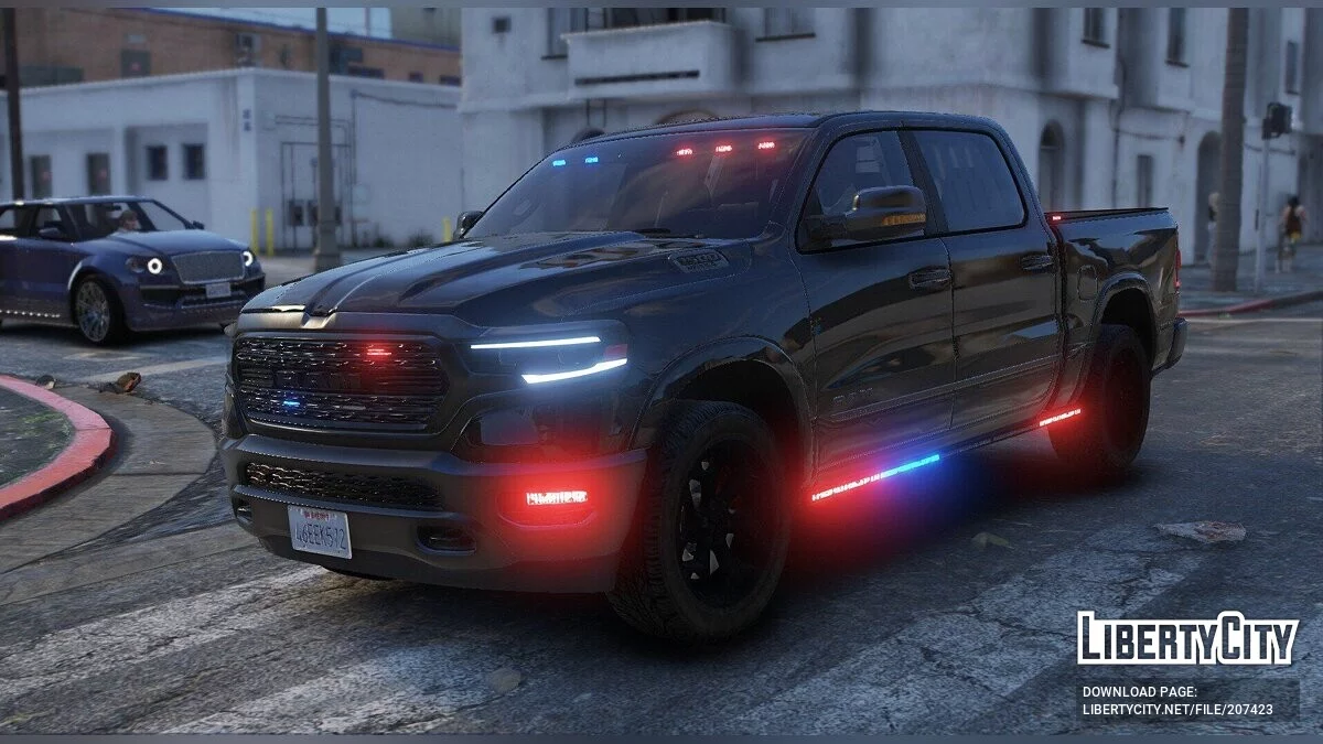Dodge RAM 隐蔽 Blackout / GTA 5