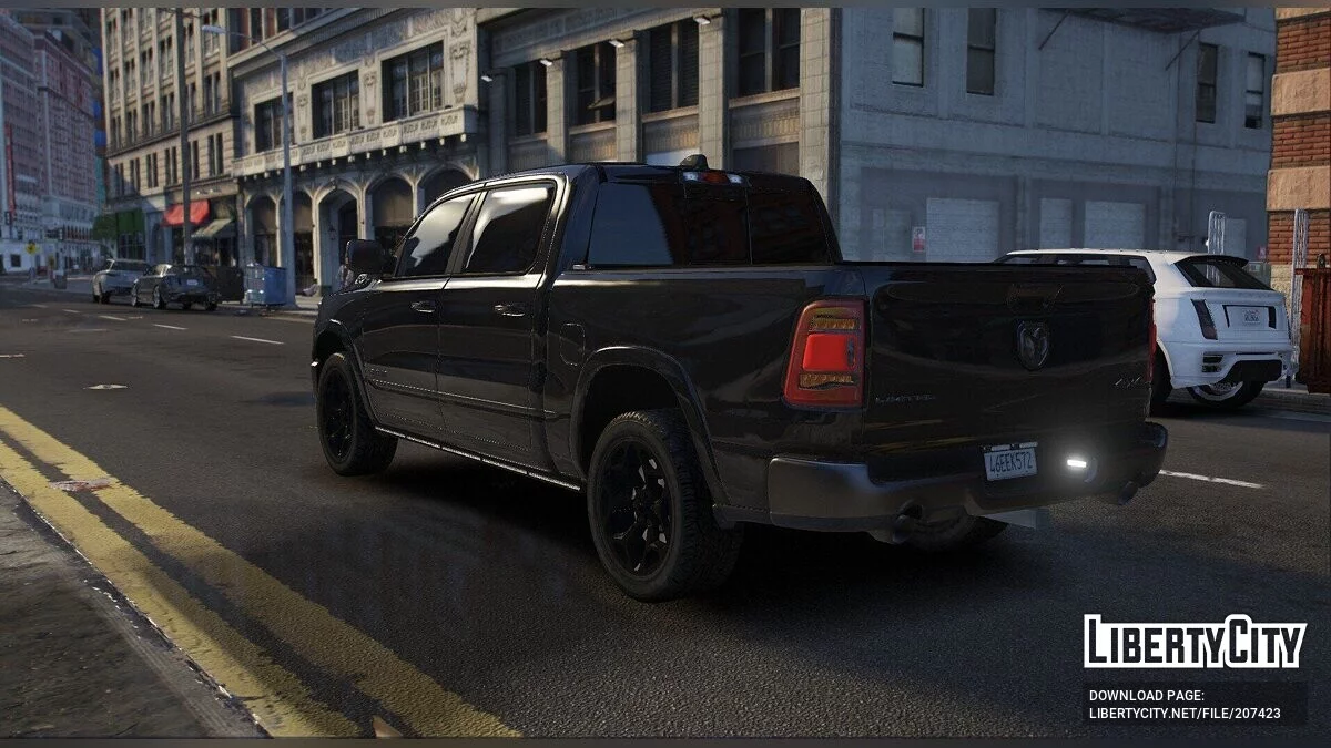 Dodge RAM 隐蔽 Blackout / GTA 5
