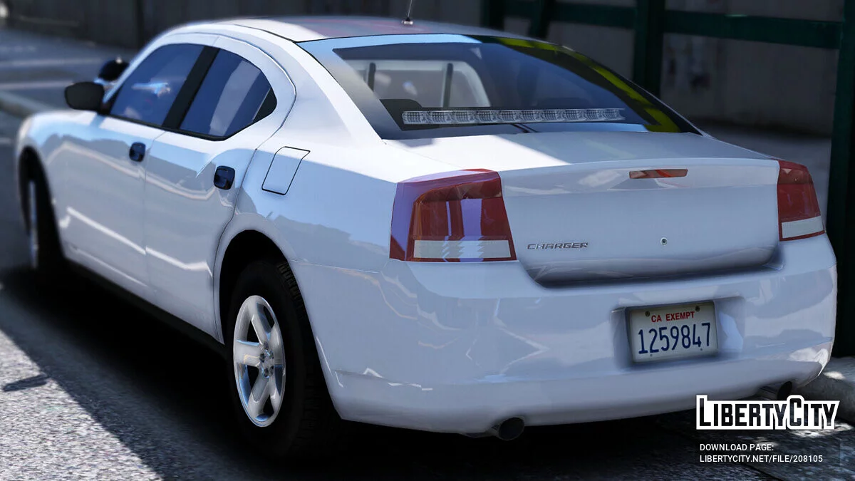 2009 Dodge Charger Tanpa Tanda / GTA 5