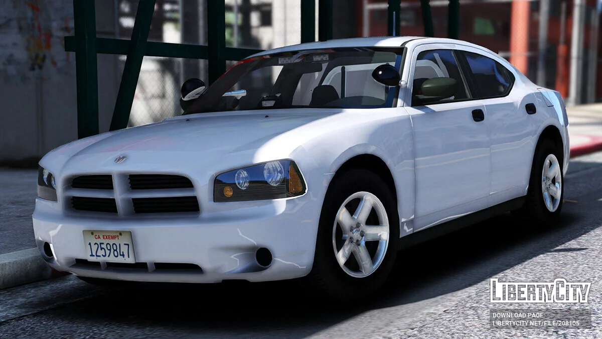 2009 Dodge Charger Tanpa Tanda / GTA 5
