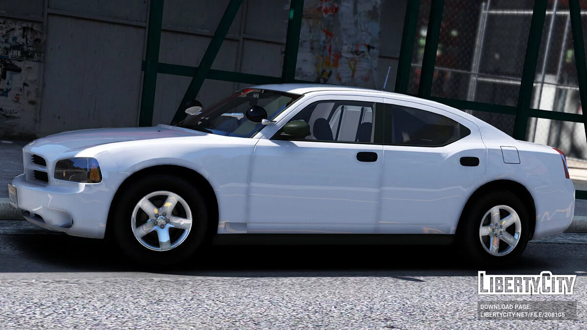 2009 Dodge Charger Tanpa Tanda / GTA 5