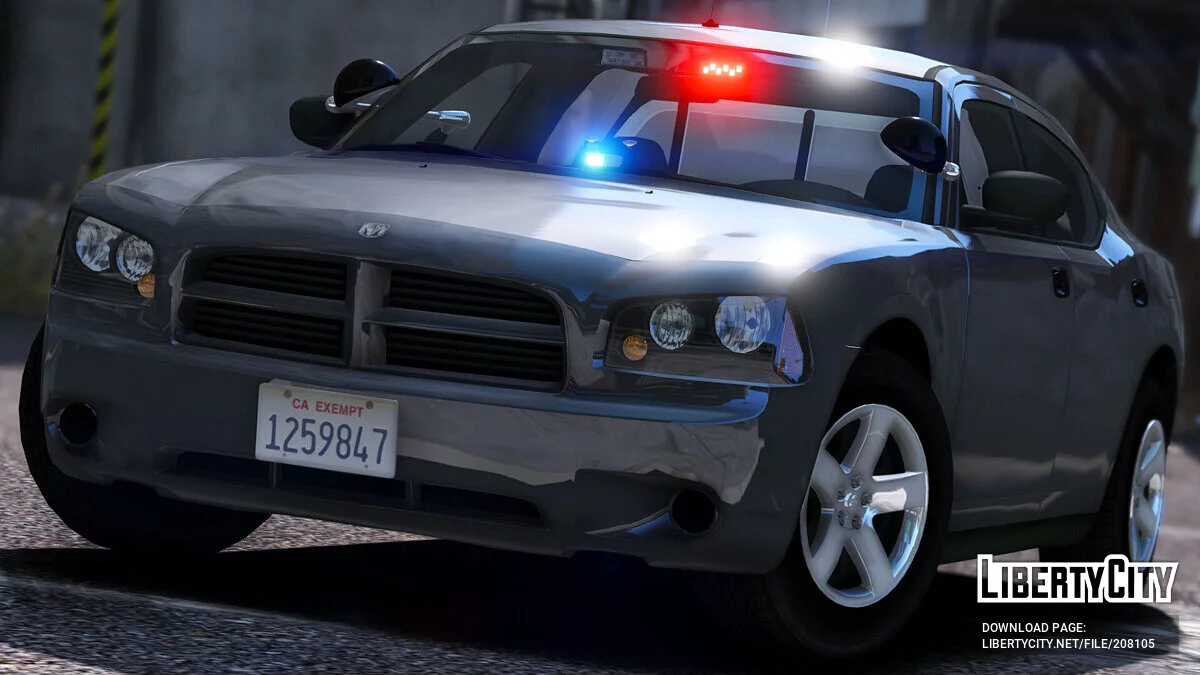 2009 Dodge Charger Tanpa Tanda / GTA 5