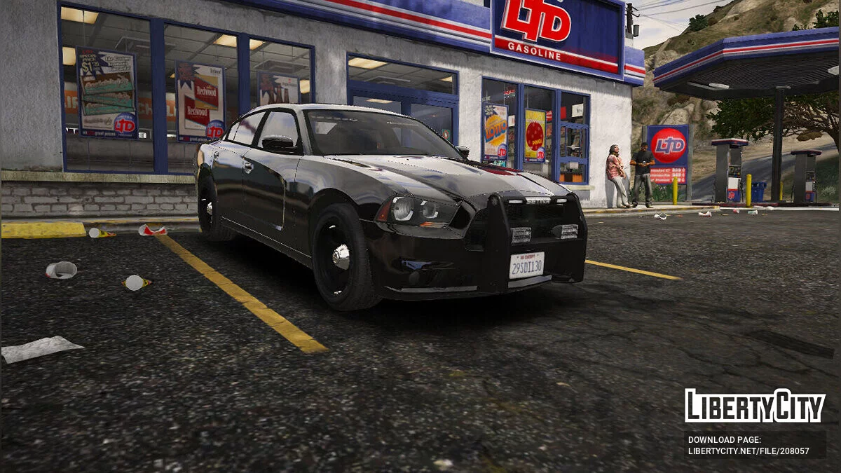 2014 Dodge Charger UNMARKED LSPD / GTA 5
