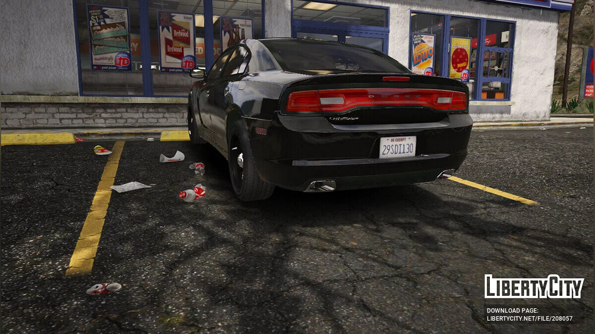 2014 Dodge Charger UNMARKED LSPD / GTA 5