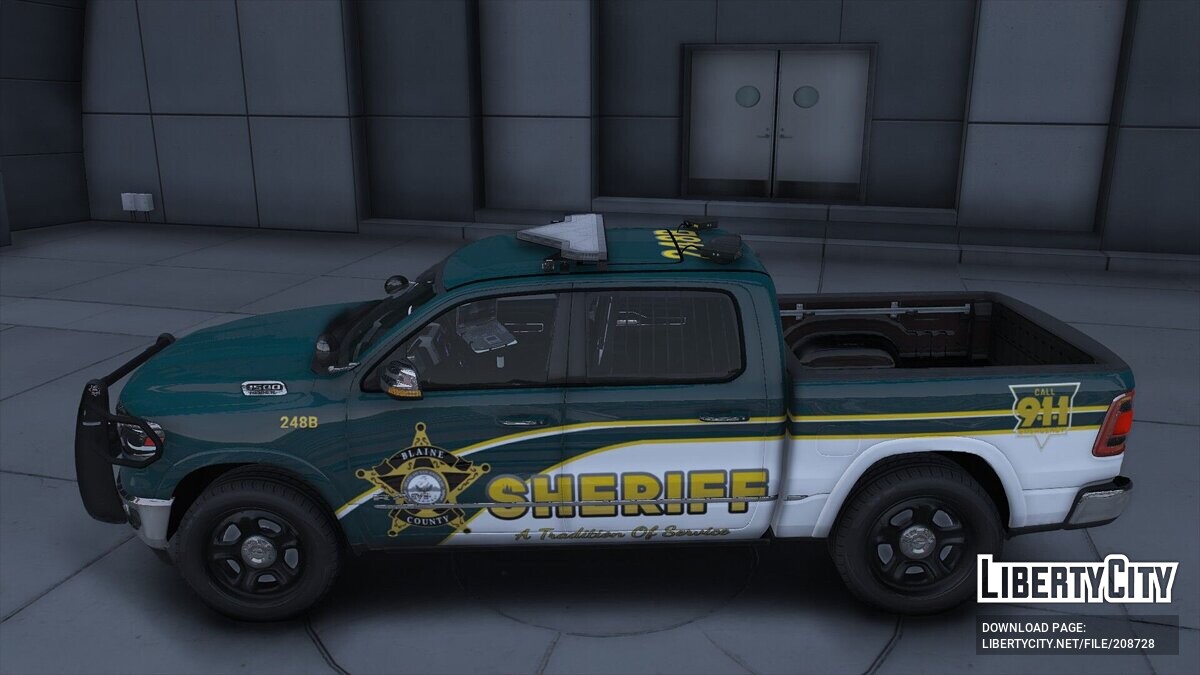 Download Dodge Ram 1500 Limited BCSO for GTA 5