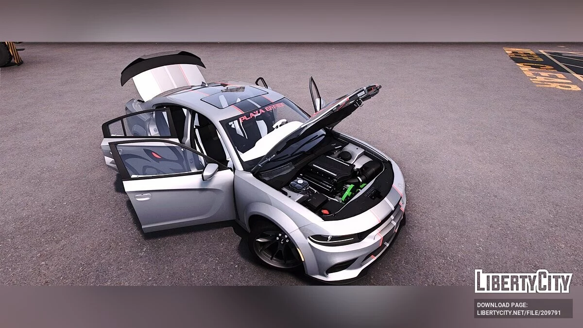 2022 Dodge Charger Hellcat Redeye Drag Custom / GTA 5