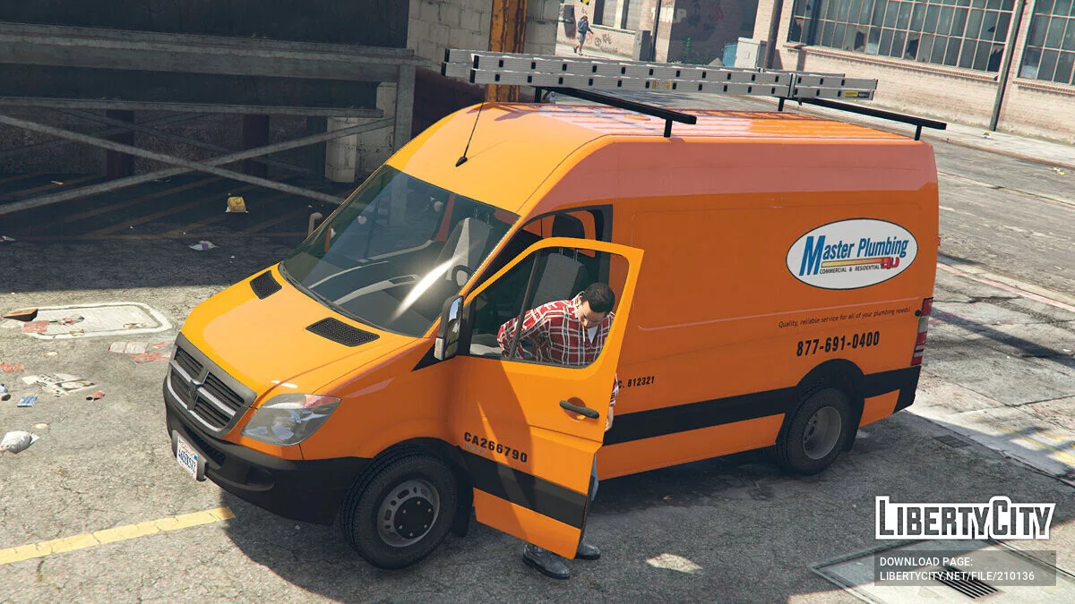 Dodge Sprinter 2008 PAKET v1.0 / GTA 5