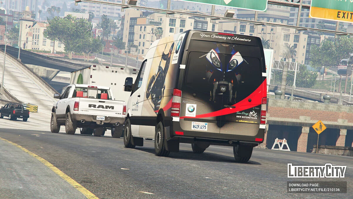 Dodge Sprinter 2008 PAKET v1.0 / GTA 5