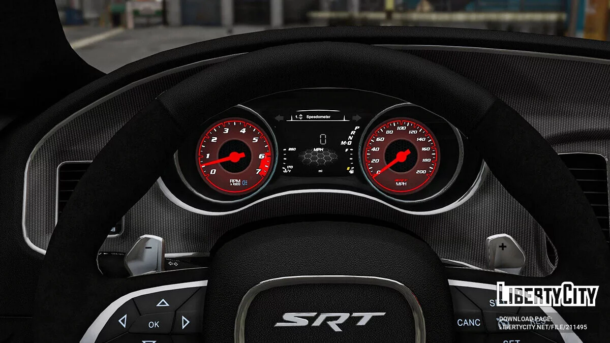 2021 Dodge Charger SRT Hellcat Redeye v1.0 / GTA 5