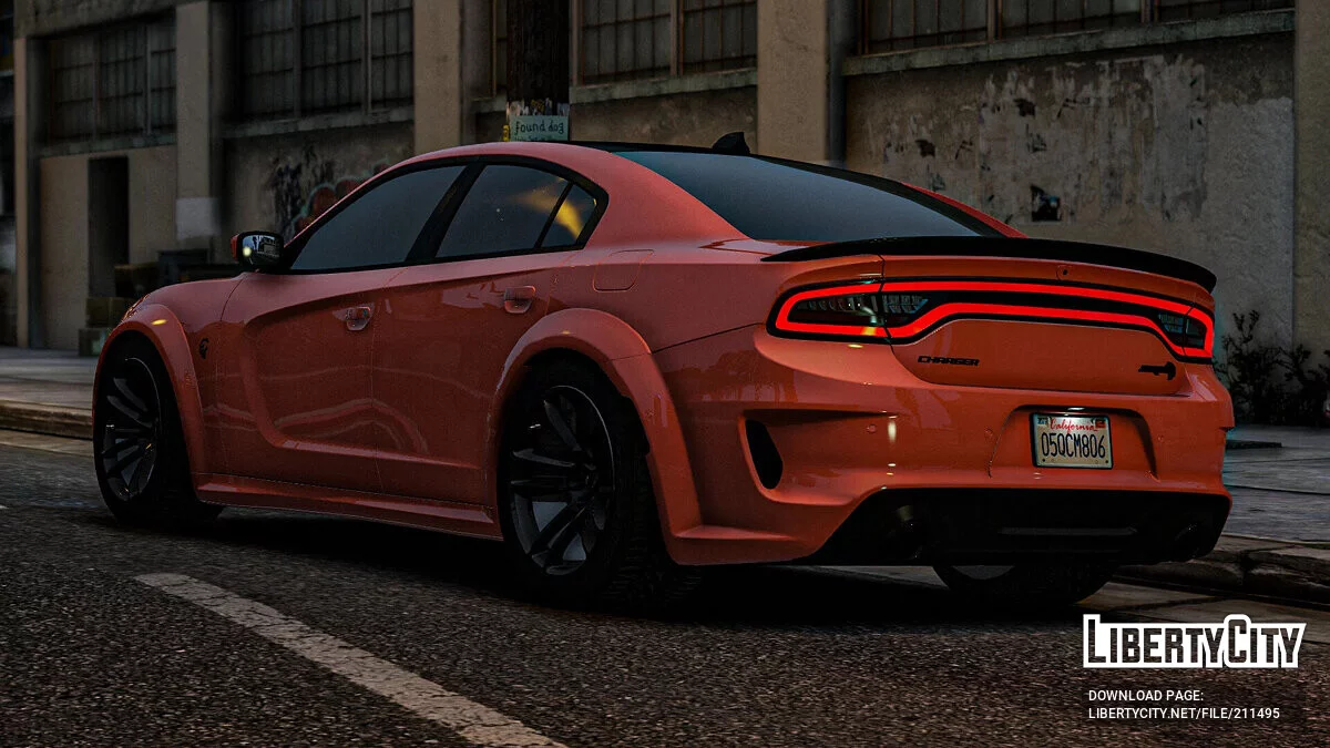 2021 Dodge Charger SRT Hellcat Redeye v1.0 / GTA 5