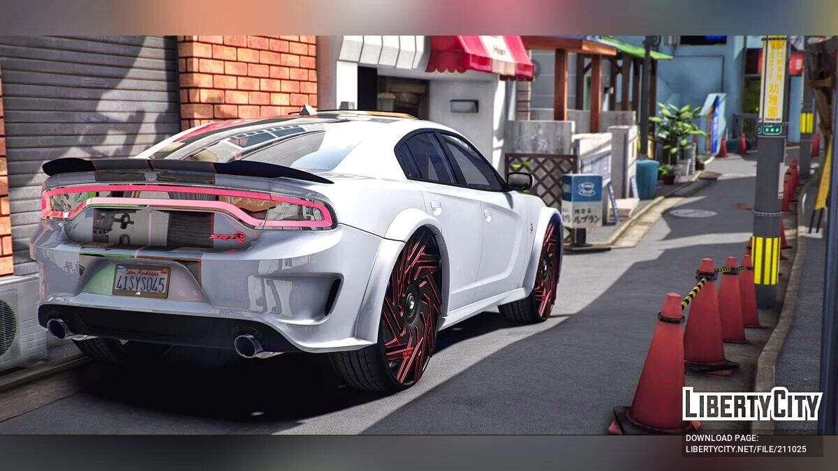 2021 Dodge Charger Widebody Amani on 32s / GTA 5