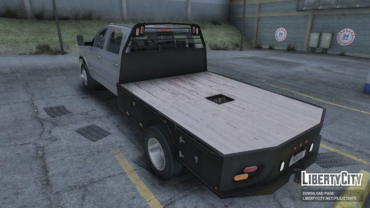 2019 Dodge Ram 3500 Flat Bed / GTA 5