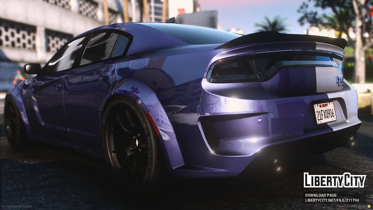 2021 Dodge Charger Two Tone 392 Hemi Scatpack / GTA 5