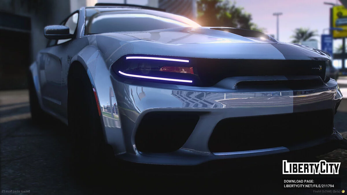 2021 Dodge Charger Two Tone 392 Hemi Scatpack / GTA 5