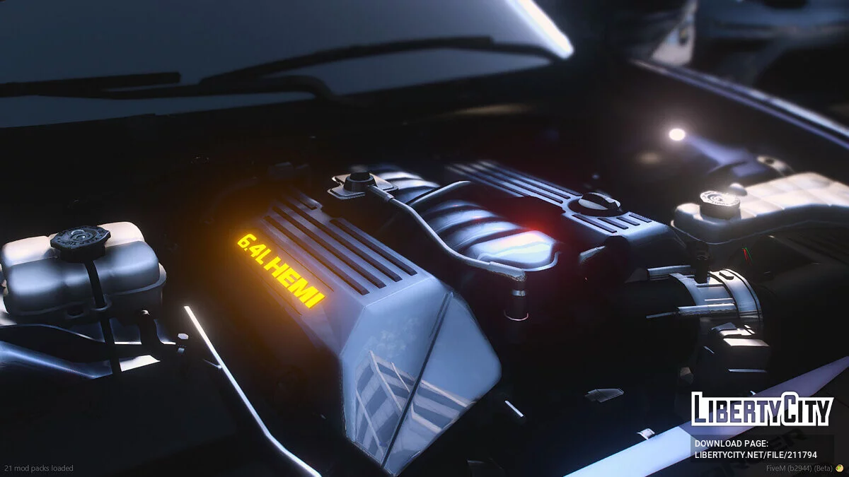 2021 Dodge Charger Two Tone 392 Hemi Scatpack / GTA 5