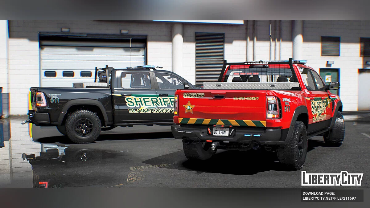 2023 Dodge Ram Truck Policja / GTA 5