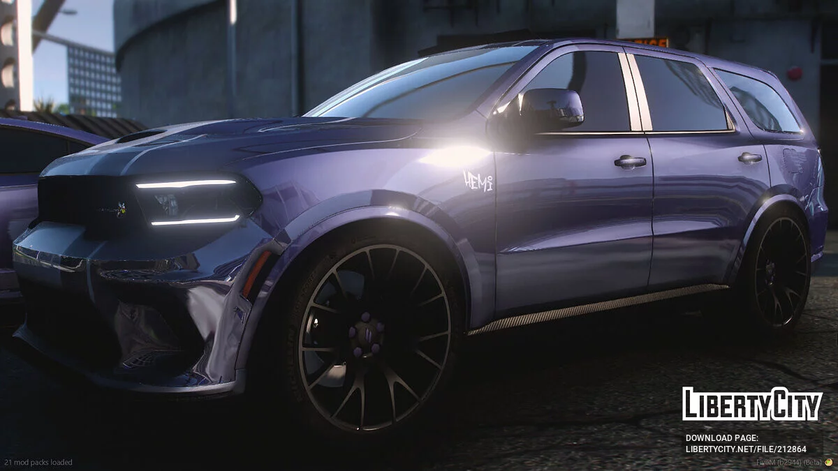 Custom 2021 Dodge Durango 392 Hemi / GTA 5