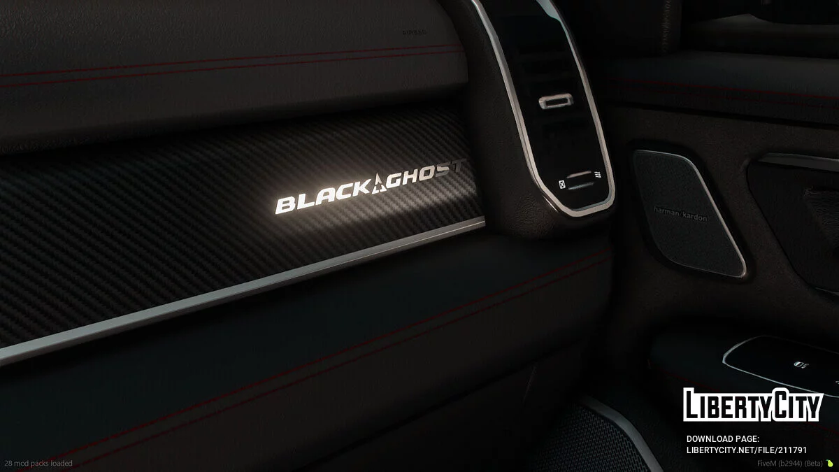 Custom 2023 Ram TRX Black Ghost Edition / GTA 5