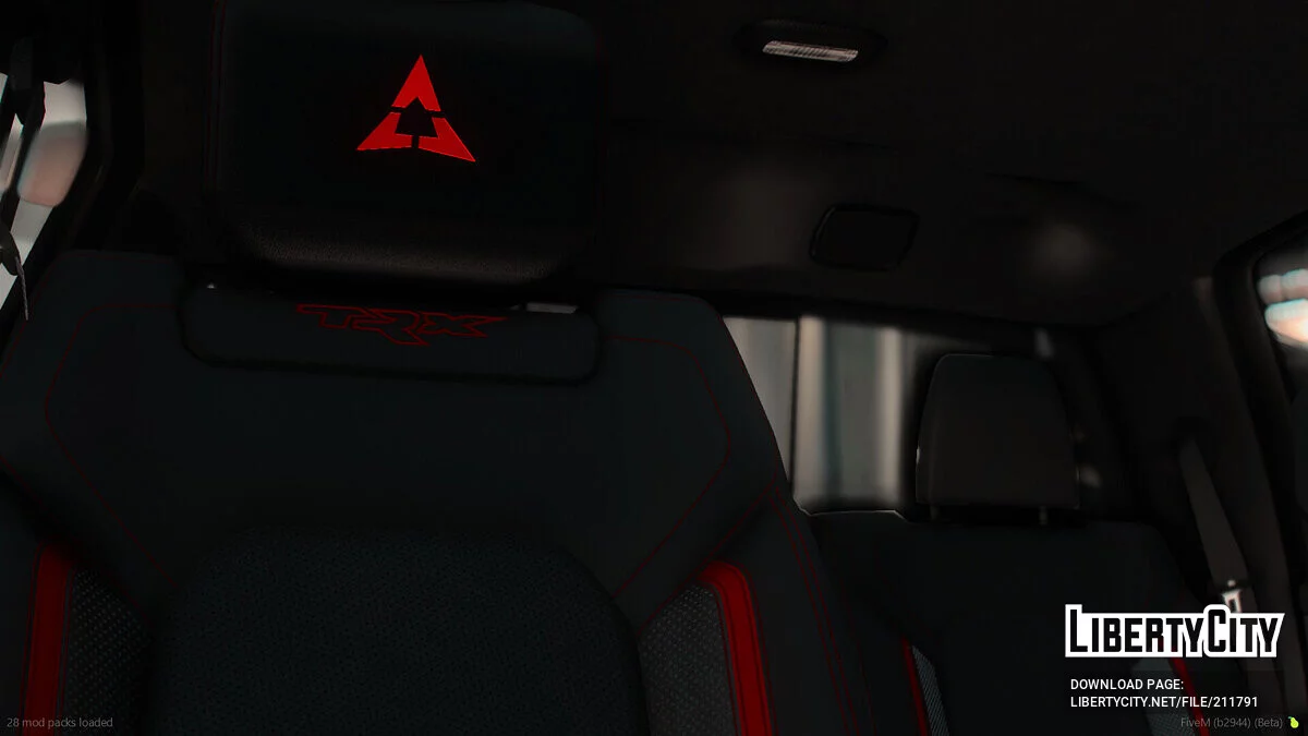 Custom 2023 Ram TRX Black Ghost Edition / GTA 5