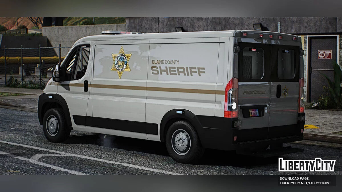Dodge Ram Promaster 2022 Police Prison / GTA 5