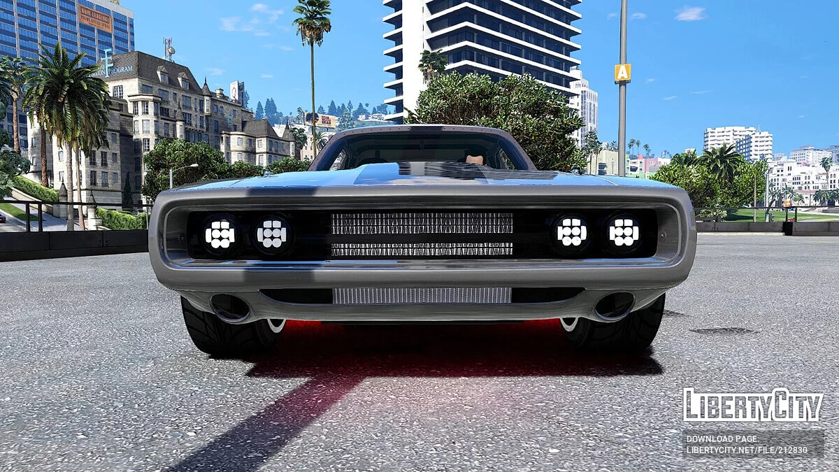 Dominic Toretto'nun Buz Dodge Charger v1.0 / GTA 5