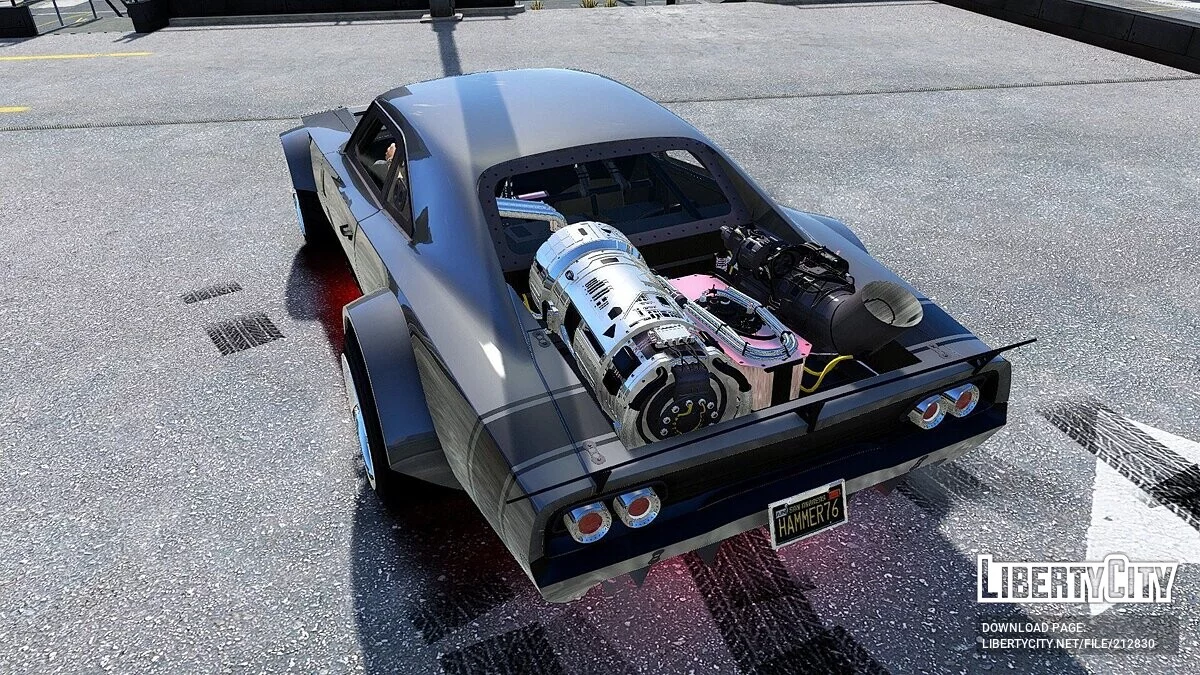 Dominic Toretto'nun Buz Dodge Charger v1.0 / GTA 5