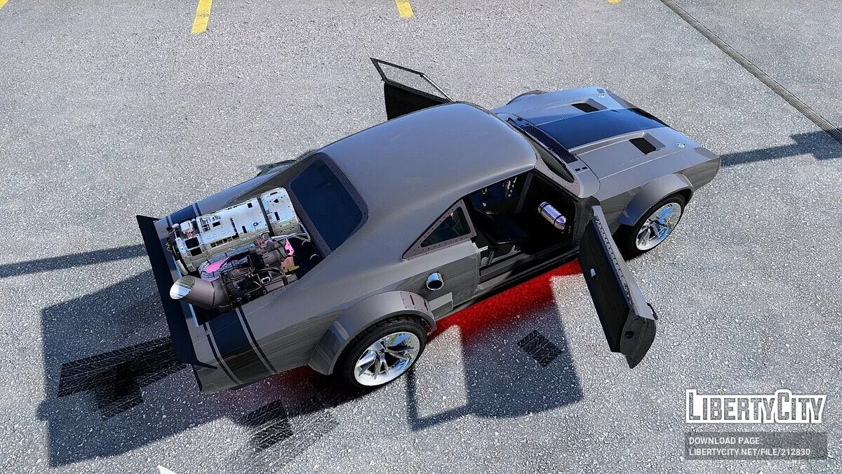 Dominic Toretto'nun Buz Dodge Charger v1.0 / GTA 5
