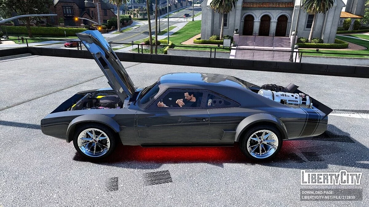 Dominic Toretto'nun Buz Dodge Charger v1.0 / GTA 5